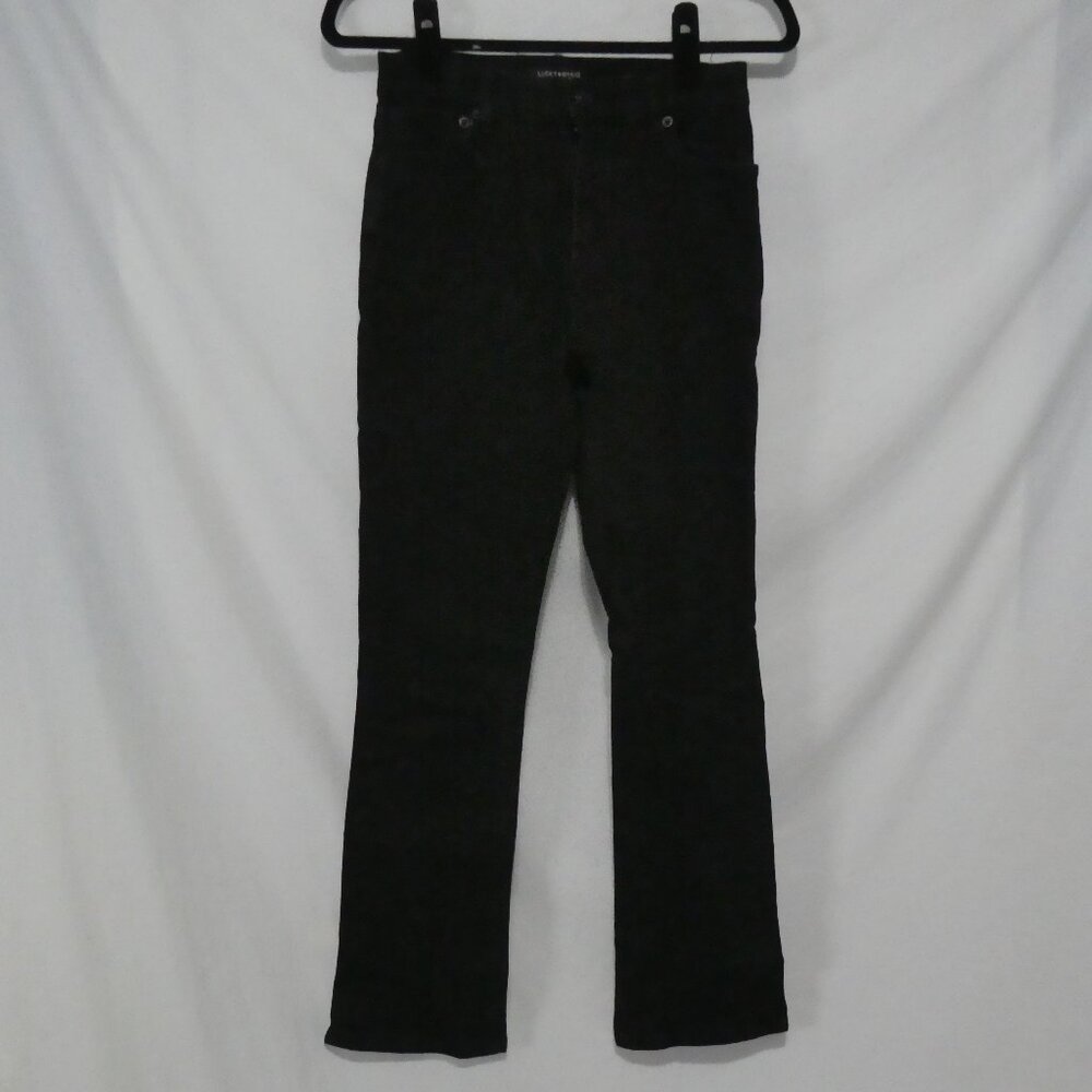 LUCKY BRAND - High Rise - Boot - Charlie | size 4/27 long | Black Denim Jeans